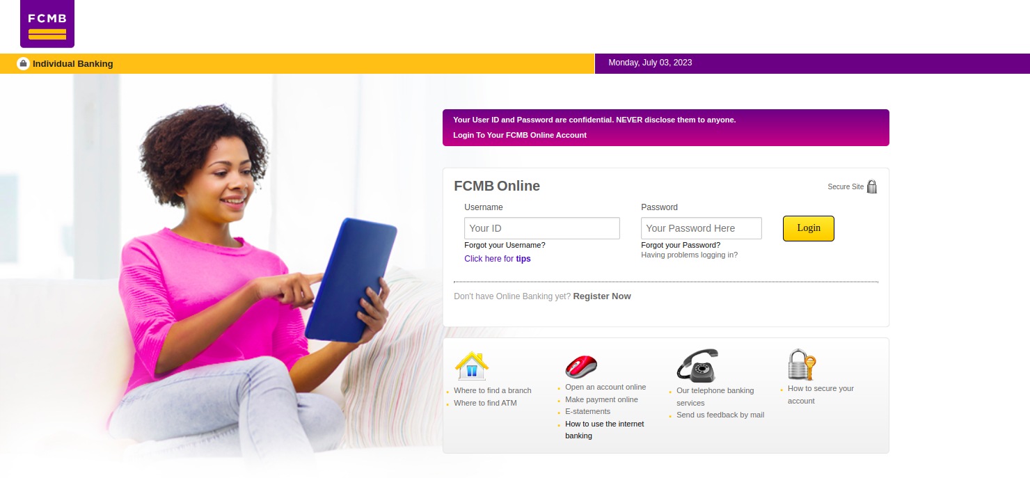 FCMB Internet Banking Registration: How to Register for FCMB Internet Banking in Nigeria