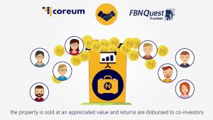 coreum real estate investing crowdfunding platform