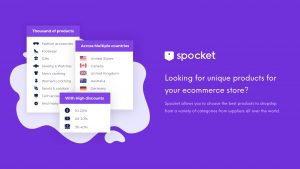 dropshipping with spocket