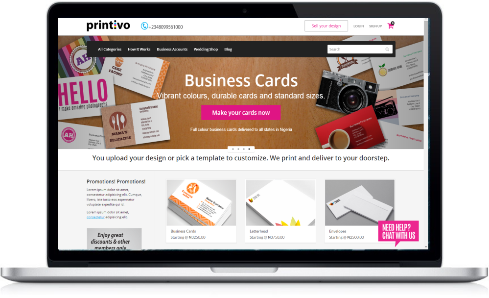 sell design on printivo and make money online in nigeria
