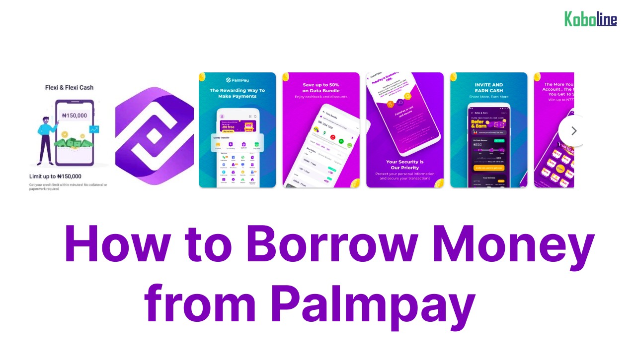 how to borrow money from palmpay
