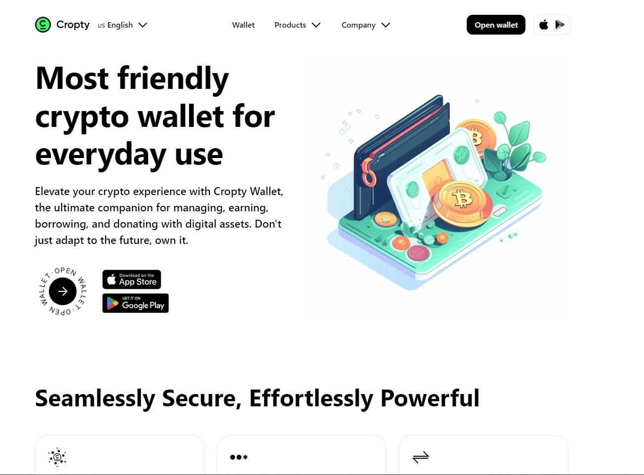 Cropty Wallet: Ensuring Security, Speed, Convenience, Privacy, and 24/7 Support