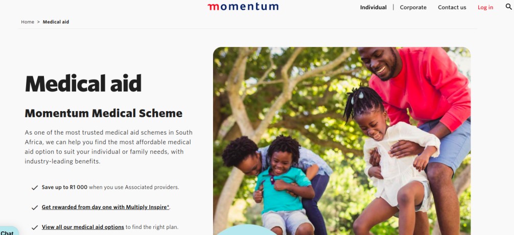 Momentum Health medical aid