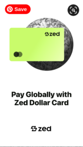 zed dollar card