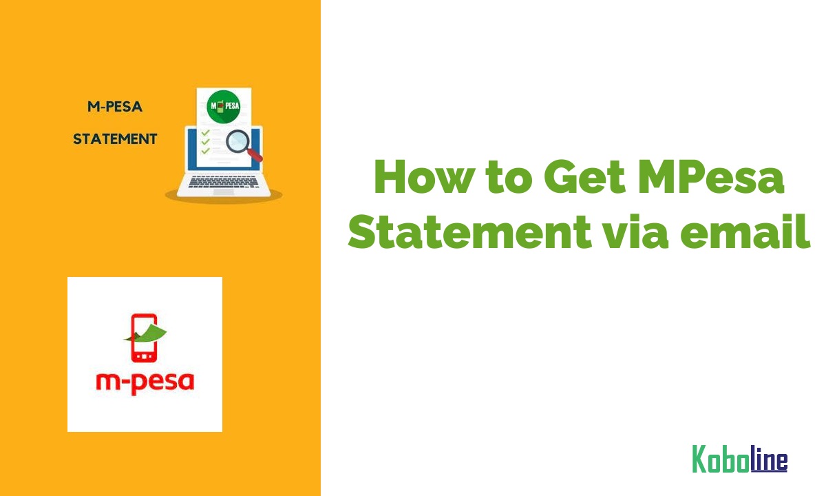 how to get mpesa statement via email