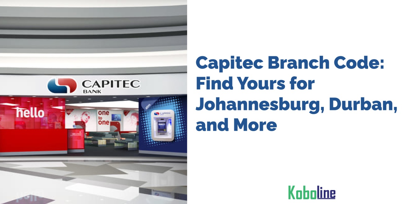 Capitec Branch Code for Johannesburg Durban