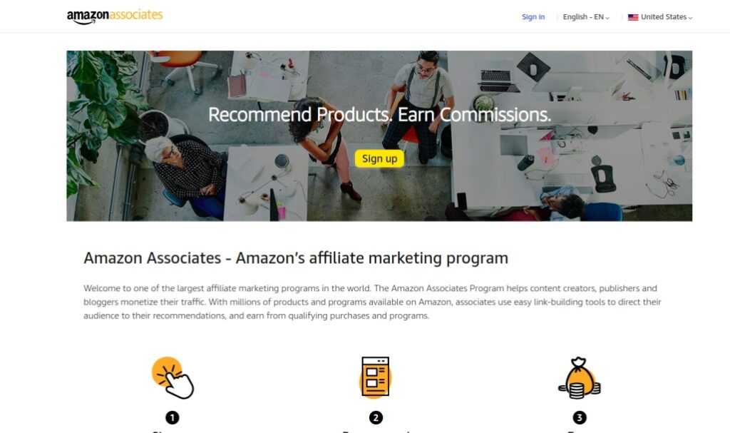 Amazon associates